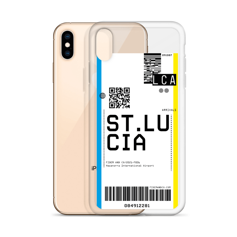 St. Lucia Flight Ticket Case