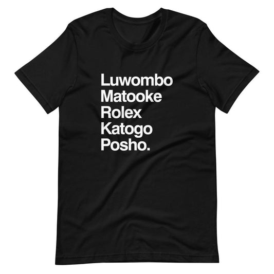 Uganda Food List T-Shirt