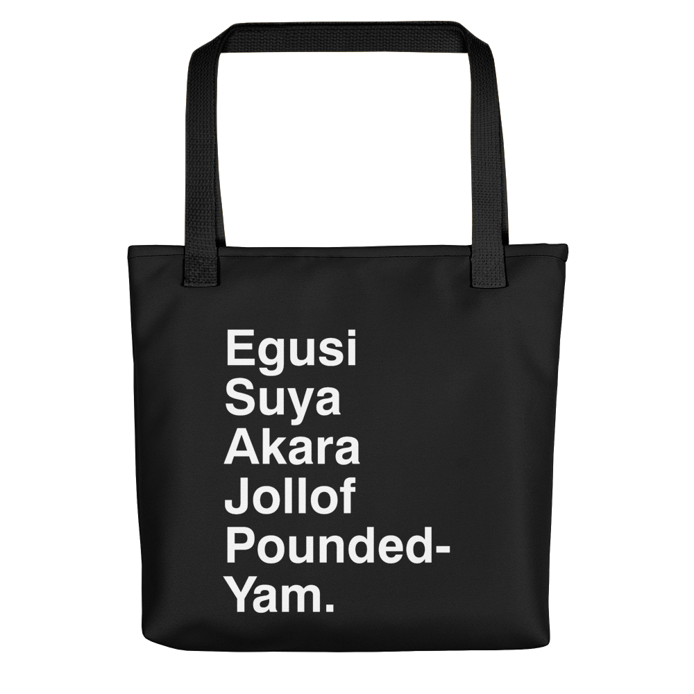 Naija Foodie Tote bag