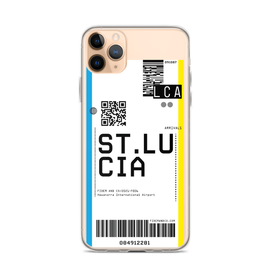 St. Lucia Flight Ticket Case