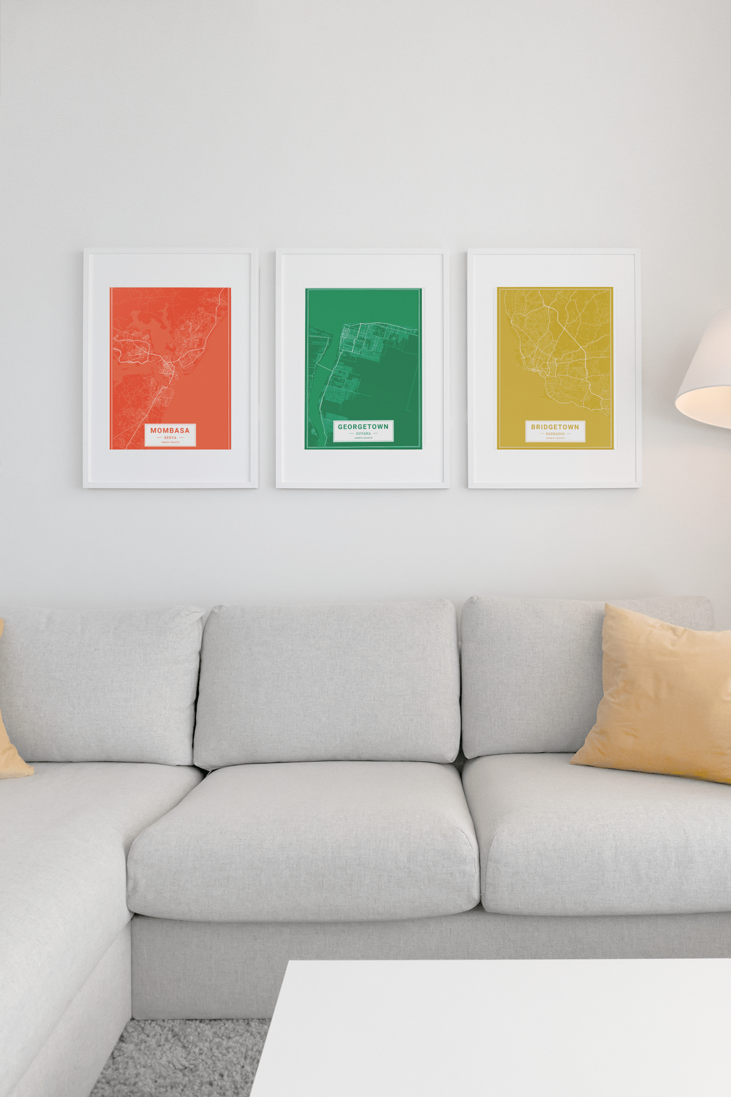 Any City - Custom Home Maps Prints