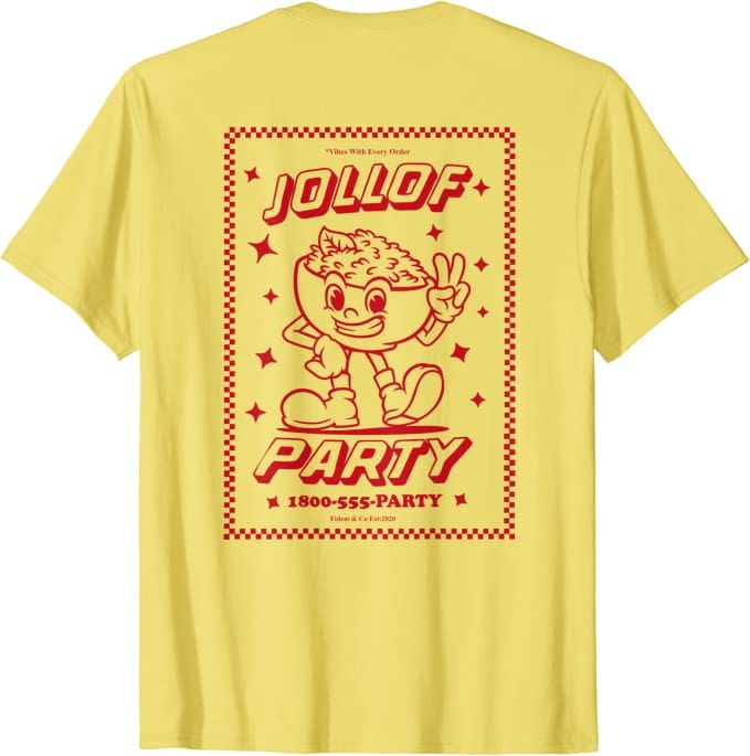 Jollof Party T-shirt
