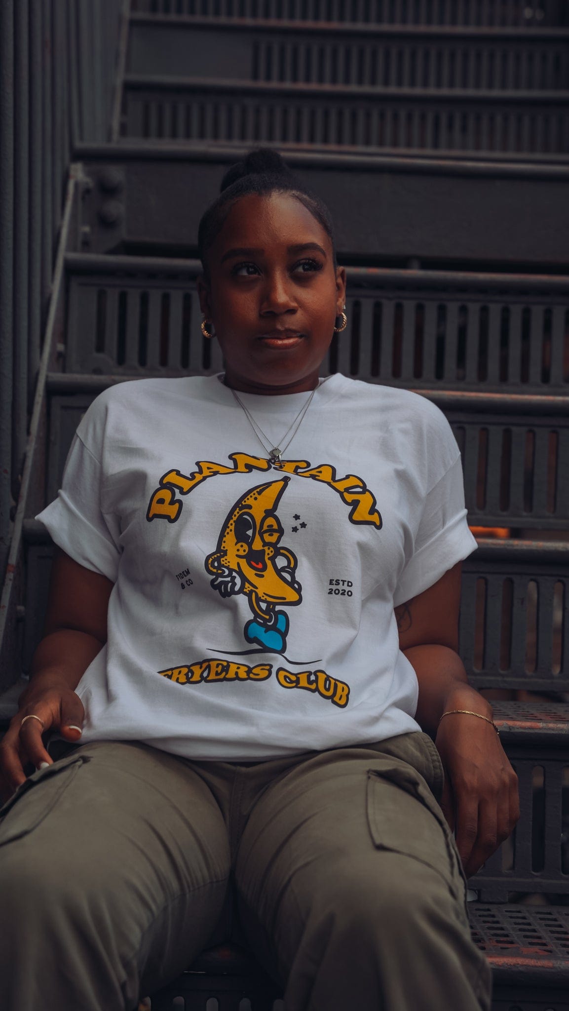 Plantain Fryers Club T-shirt