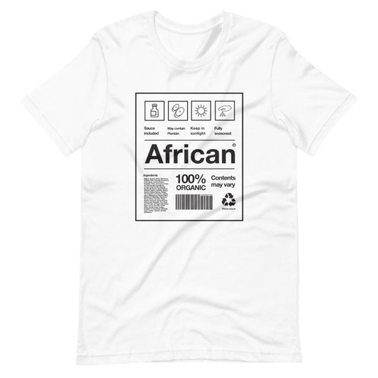 African Packaging T-shirt White
