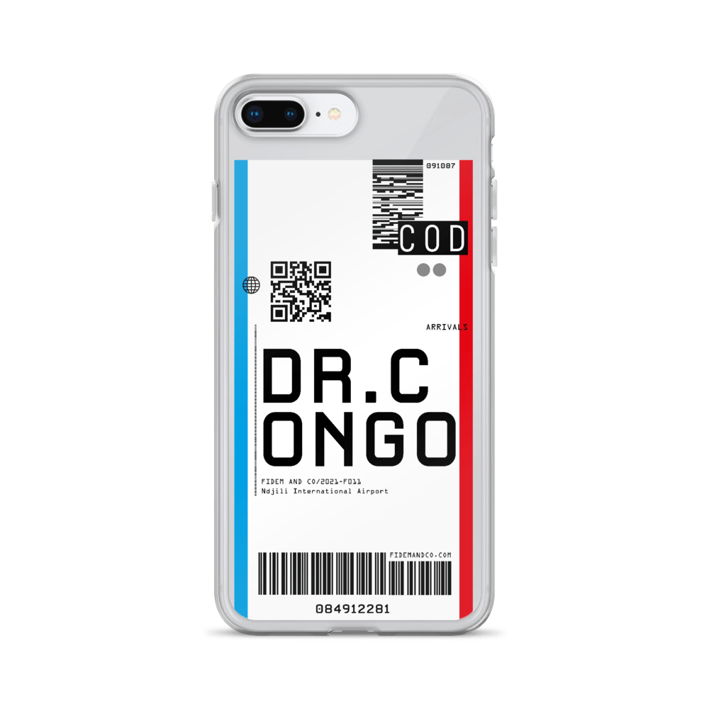 DR. Congo Flight Ticket Case