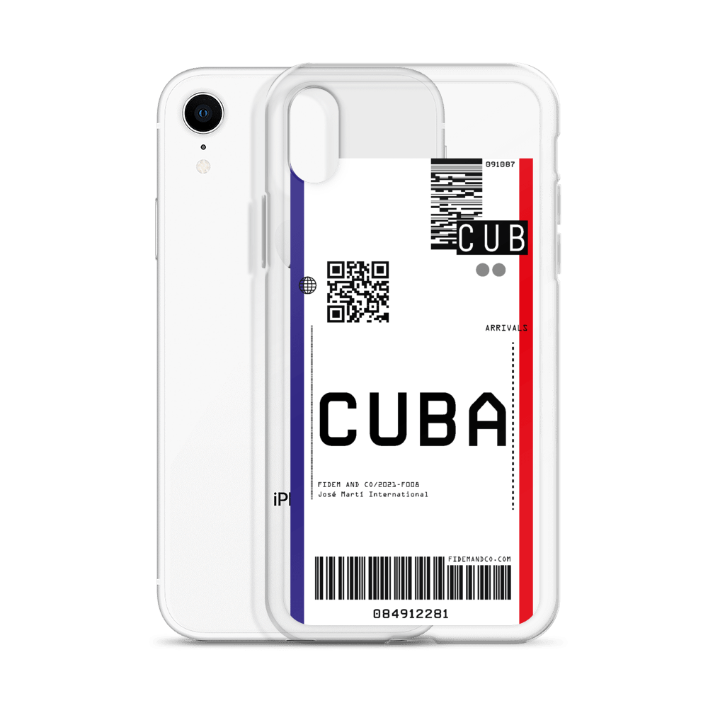 Cuba Flight Ticket Case