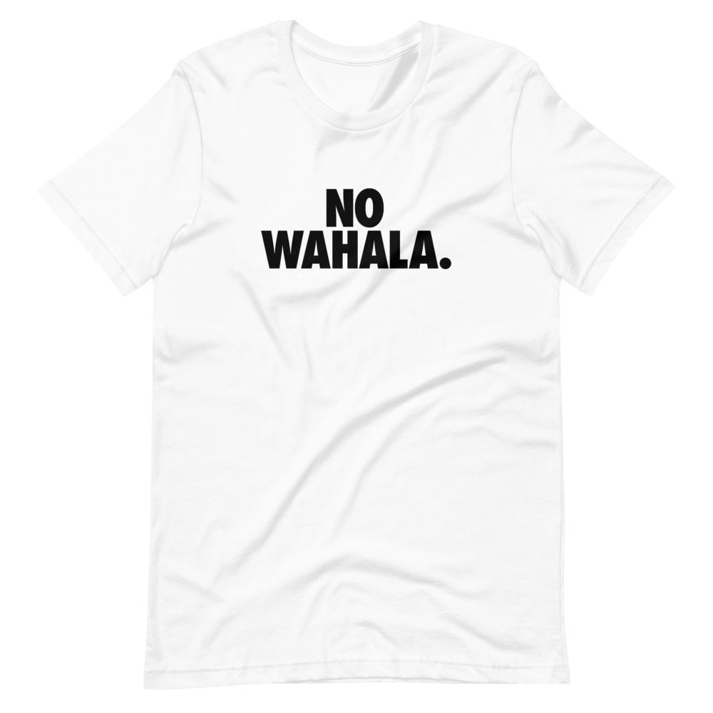 No Wahala Slogan T-shirt Short-Sleeve Unisex T-Shirt