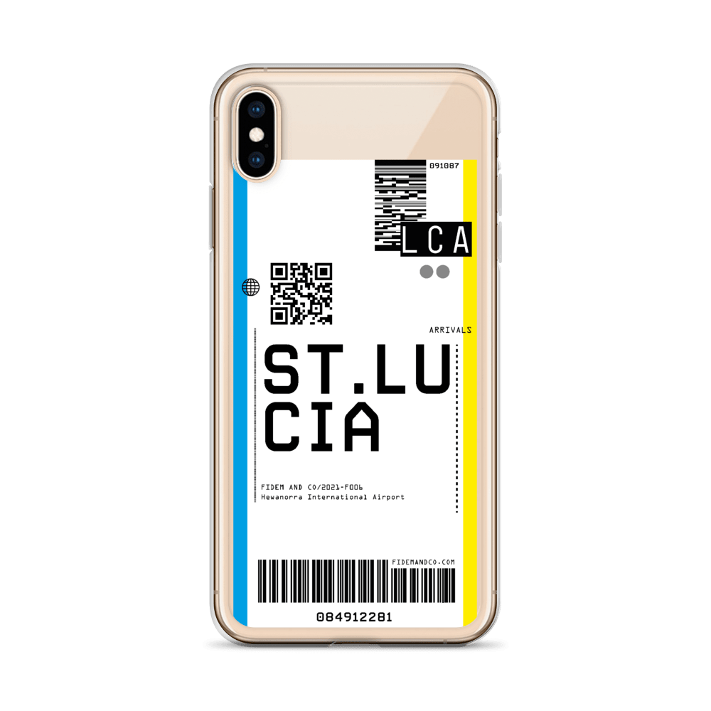 St. Lucia Flight Ticket Case