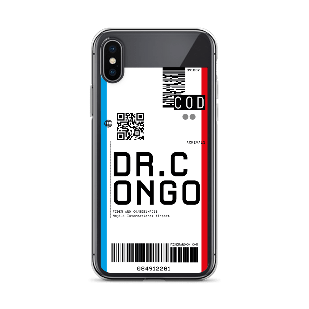 DR. Congo Flight Ticket Case