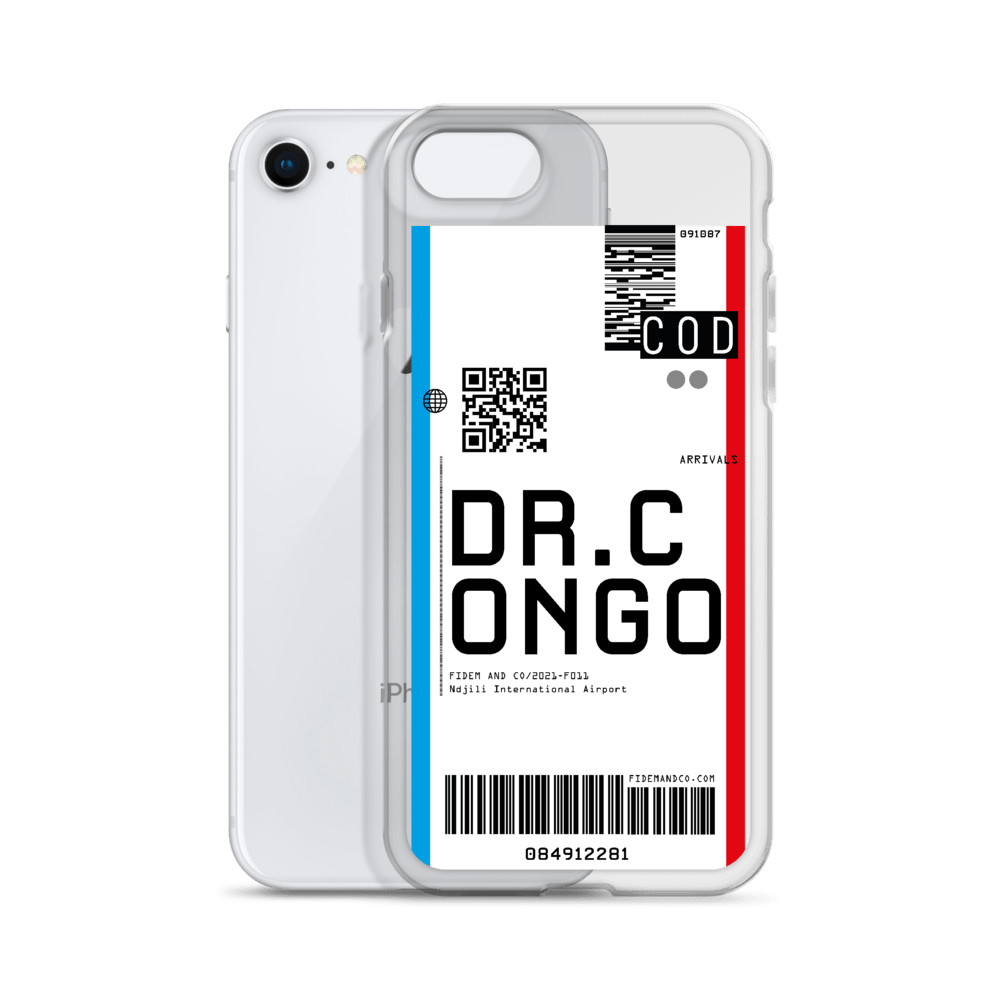 DR. Congo Flight Ticket Case