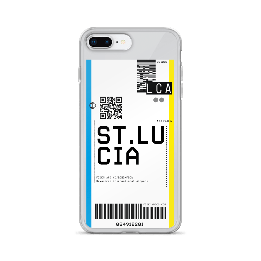 St. Lucia Flight Ticket Case