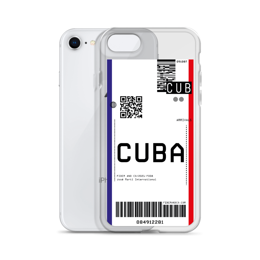 Cuba Flight Ticket Case
